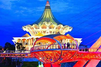 Kuching Waterfront Esplanade